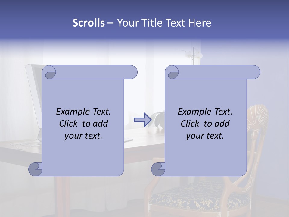 Comfortable Flat PowerPoint Template