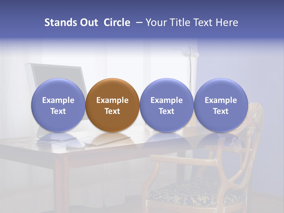 Comfortable Flat PowerPoint Template