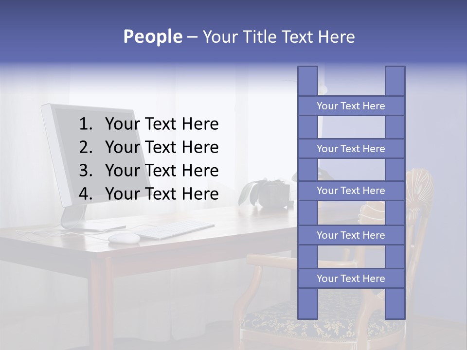 Comfortable Flat PowerPoint Template