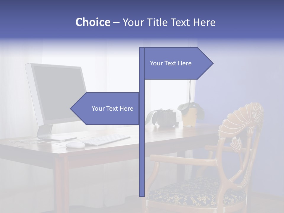Comfortable Flat PowerPoint Template