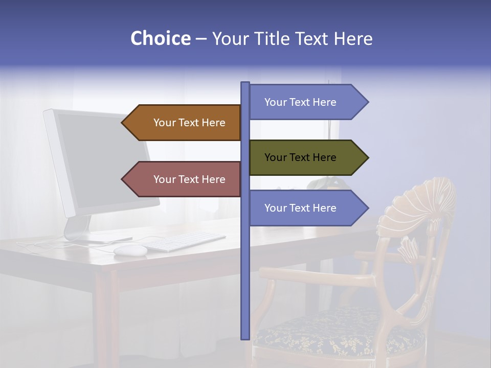 Comfortable Flat PowerPoint Template