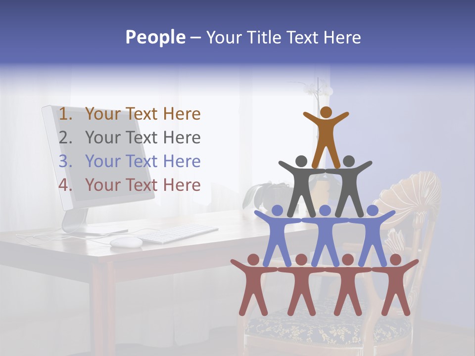 Comfortable Flat PowerPoint Template