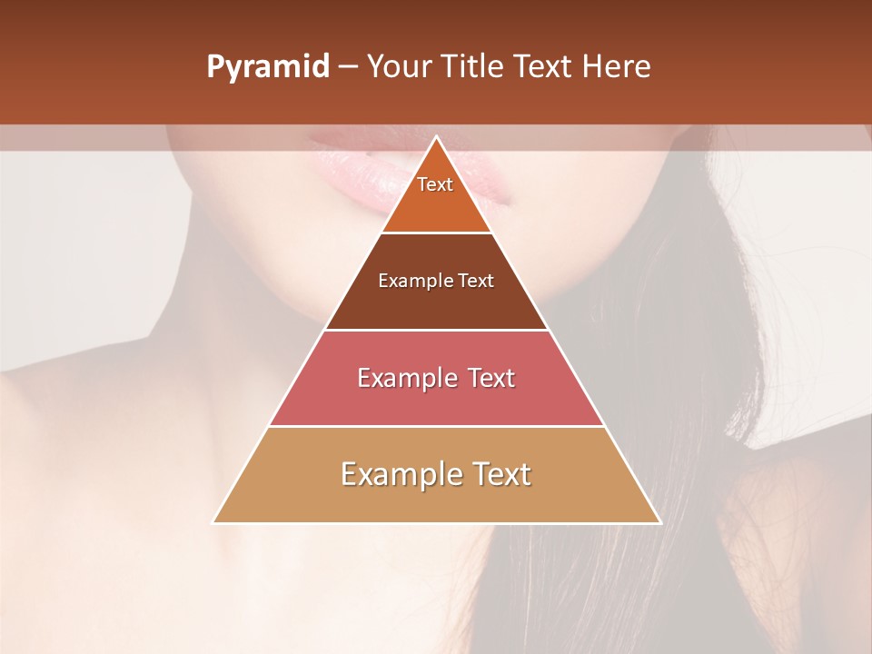 Young Woman With Sunglasses PowerPoint Template