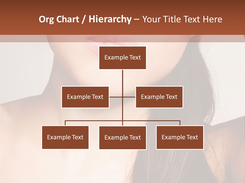 Young Woman With Sunglasses PowerPoint Template