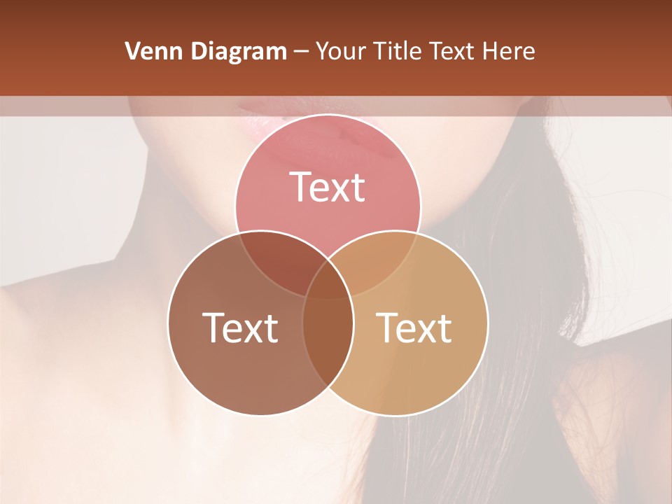 Young Woman With Sunglasses PowerPoint Template