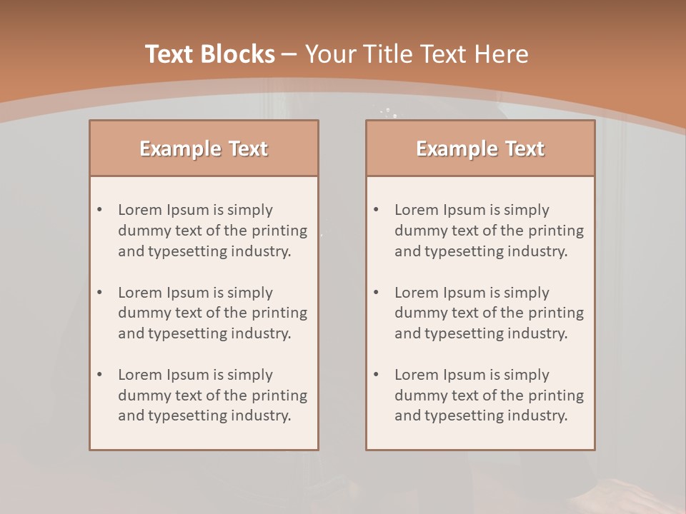 Portrait Of A Beautiful Young Woman PowerPoint Template