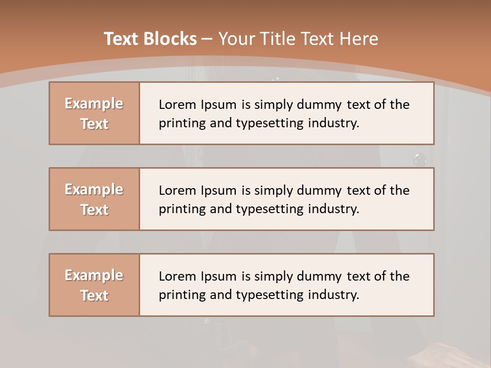 Portrait Of A Beautiful Young Woman PowerPoint Template