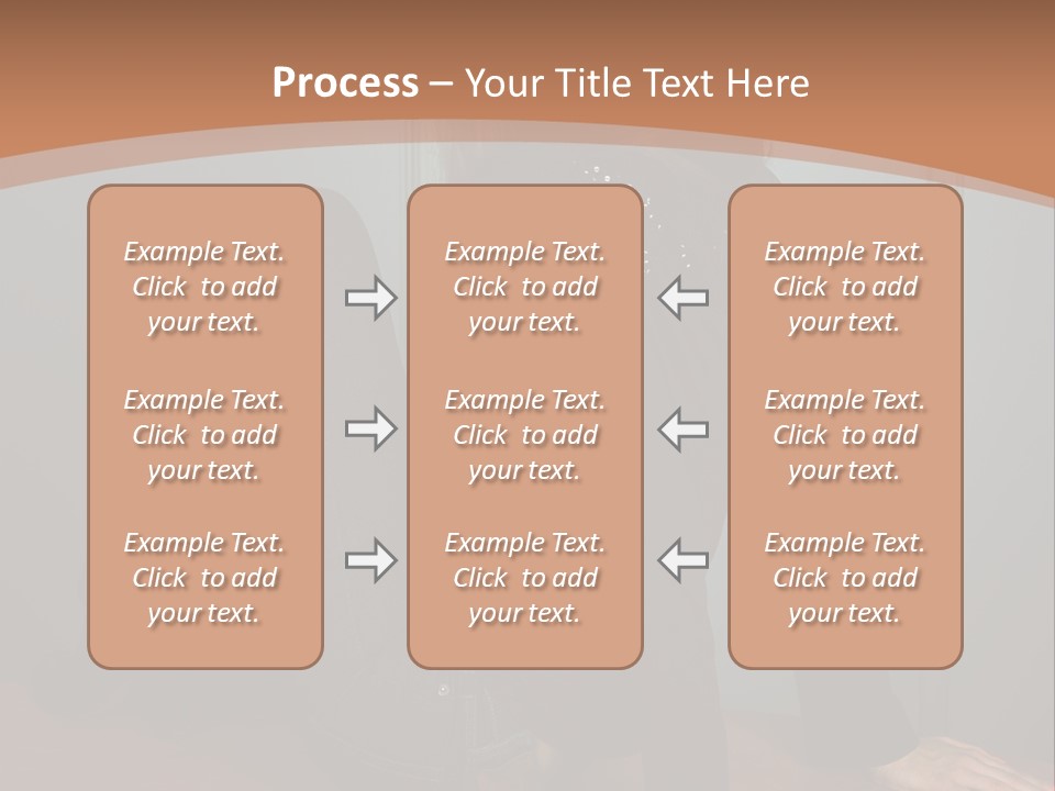 Portrait Of A Beautiful Young Woman PowerPoint Template