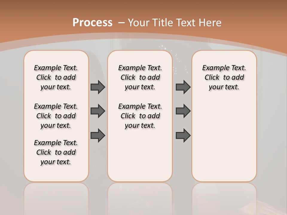 Portrait Of A Beautiful Young Woman PowerPoint Template