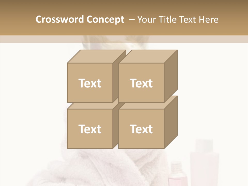 Sweet Chihuahua With Spa Accessories And Pink Towel Isolated On White Background PowerPoint Template