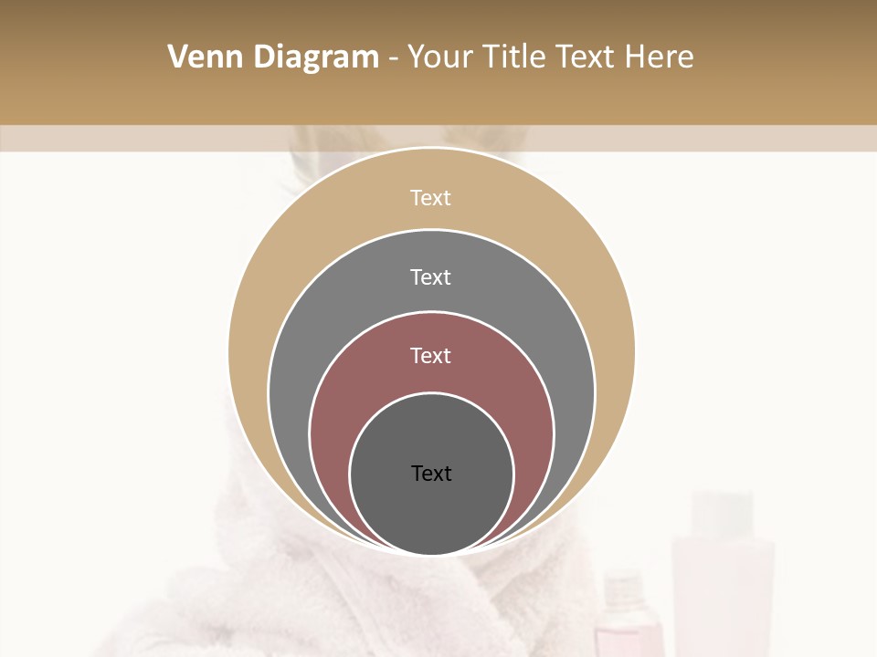 Sweet Chihuahua With Spa Accessories And Pink Towel Isolated On White Background PowerPoint Template