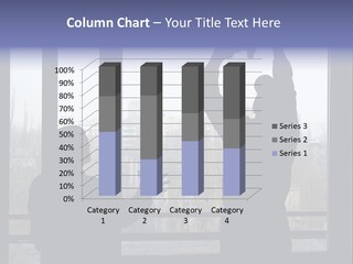 Installation Of A Window On A Background Of The House PowerPoint Template