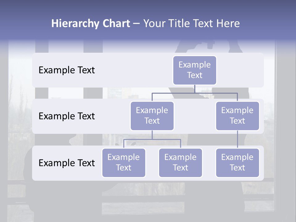 Installation Of A Window On A Background Of The House PowerPoint Template
