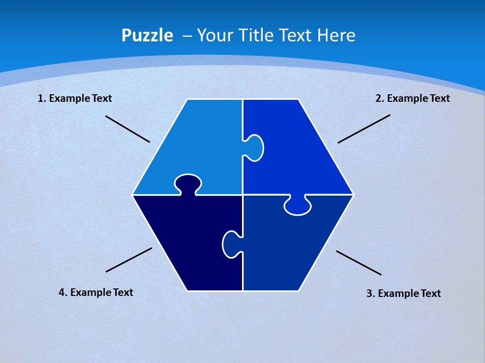 Blue Paint Background PowerPoint Template