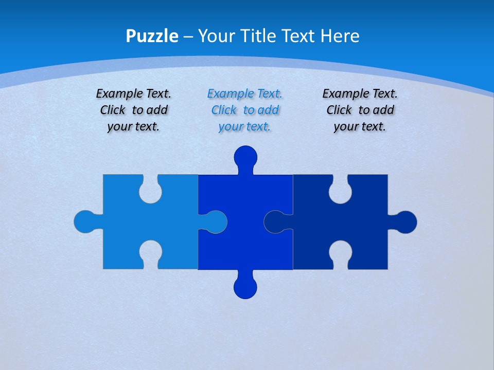 Blue Paint Background PowerPoint Template