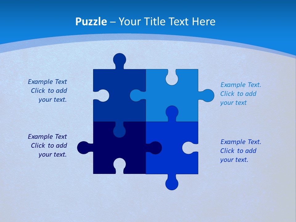 Blue Paint Background PowerPoint Template