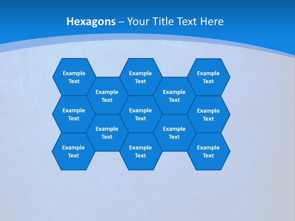 Blue Paint Background PowerPoint Template