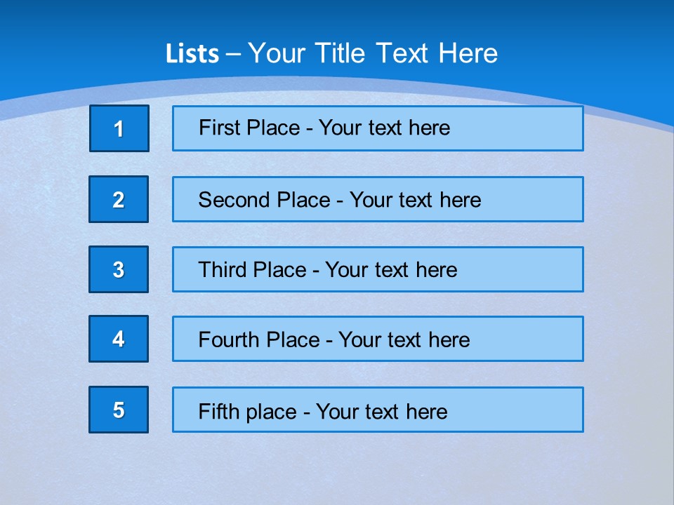 Blue Paint Background PowerPoint Template