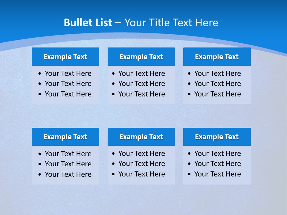 Blue Paint Background PowerPoint Template