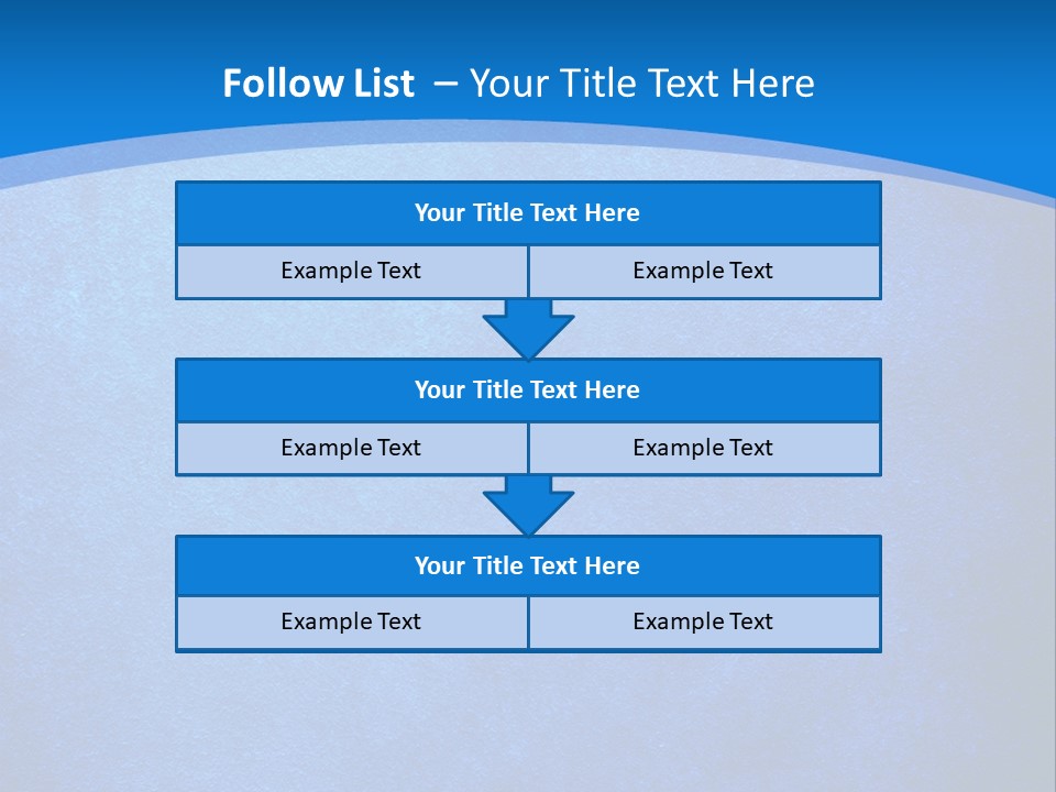 Blue Paint Background PowerPoint Template