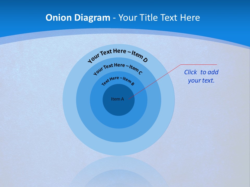 Blue Paint Background PowerPoint Template