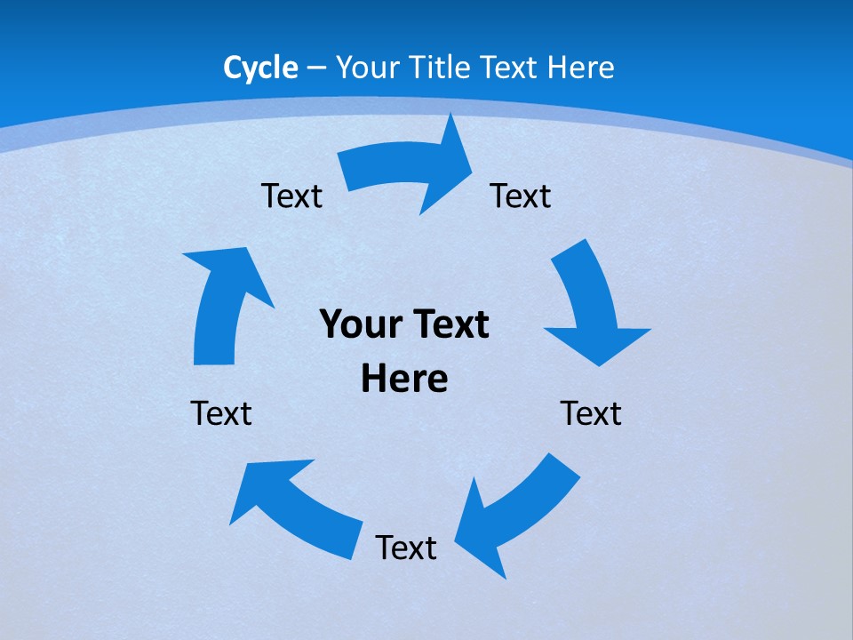 Blue Paint Background PowerPoint Template