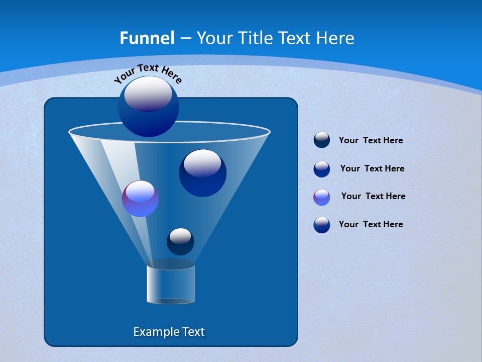 Blue Paint Background PowerPoint Template