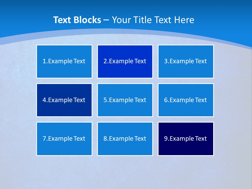 Blue Paint Background PowerPoint Template