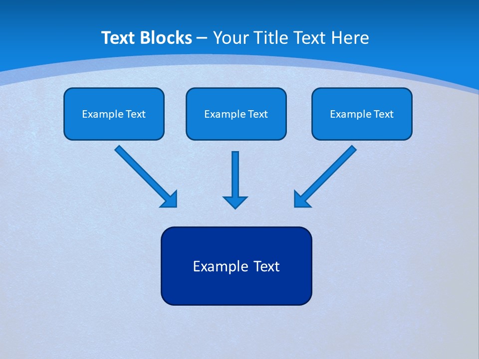 Blue Paint Background PowerPoint Template