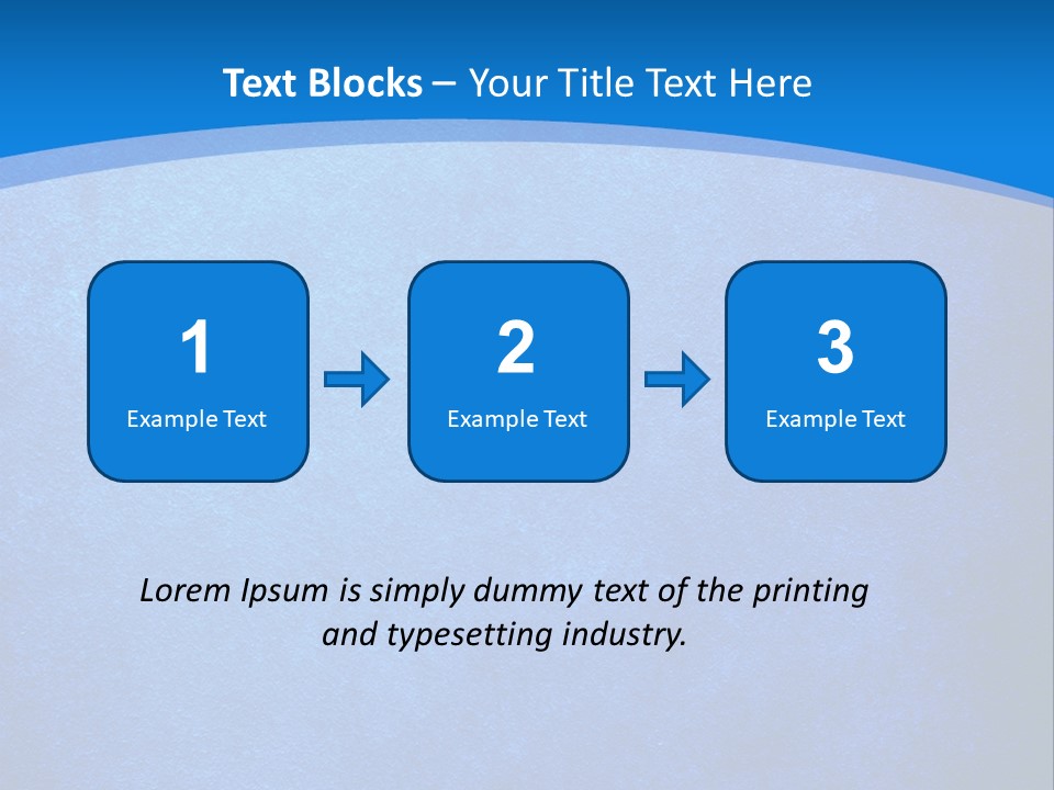Blue Paint Background PowerPoint Template