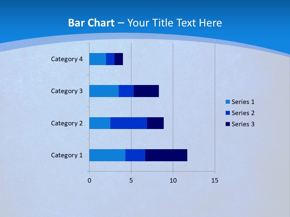 Blue Paint Background PowerPoint Template