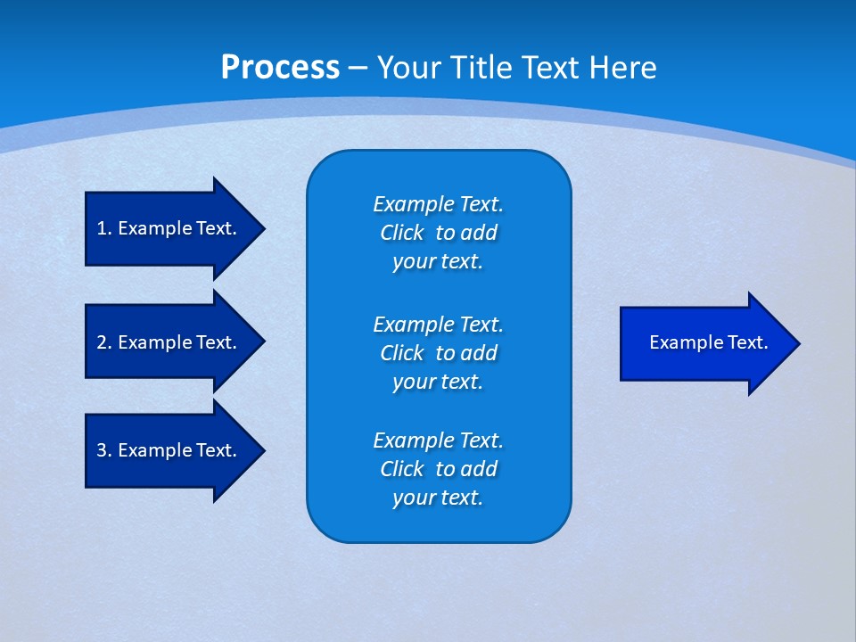 Blue Paint Background PowerPoint Template