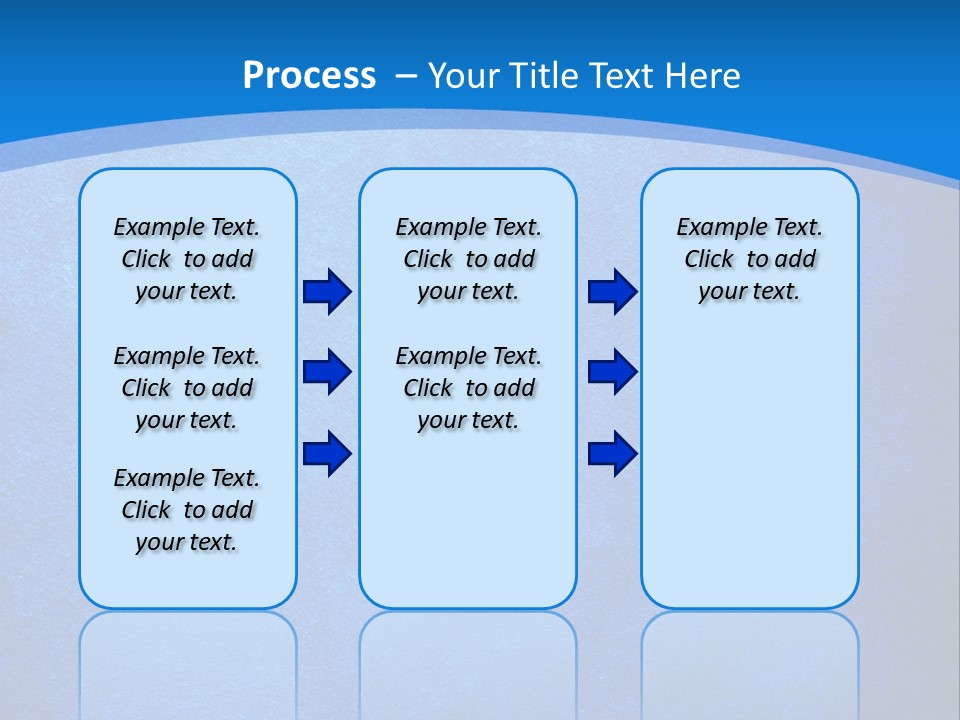 Blue Paint Background PowerPoint Template