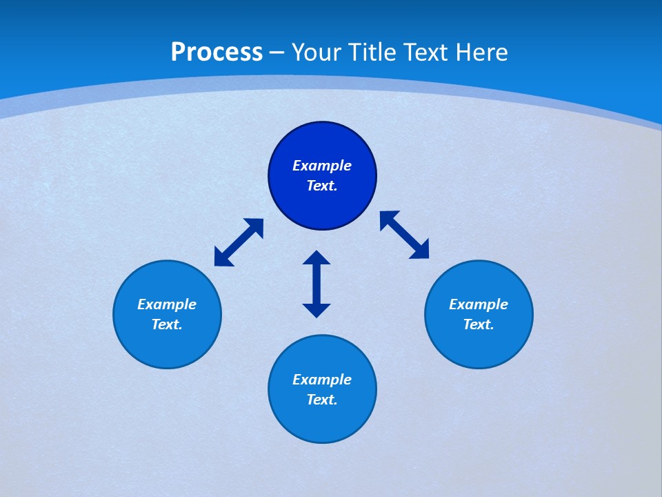 Blue Paint Background PowerPoint Template