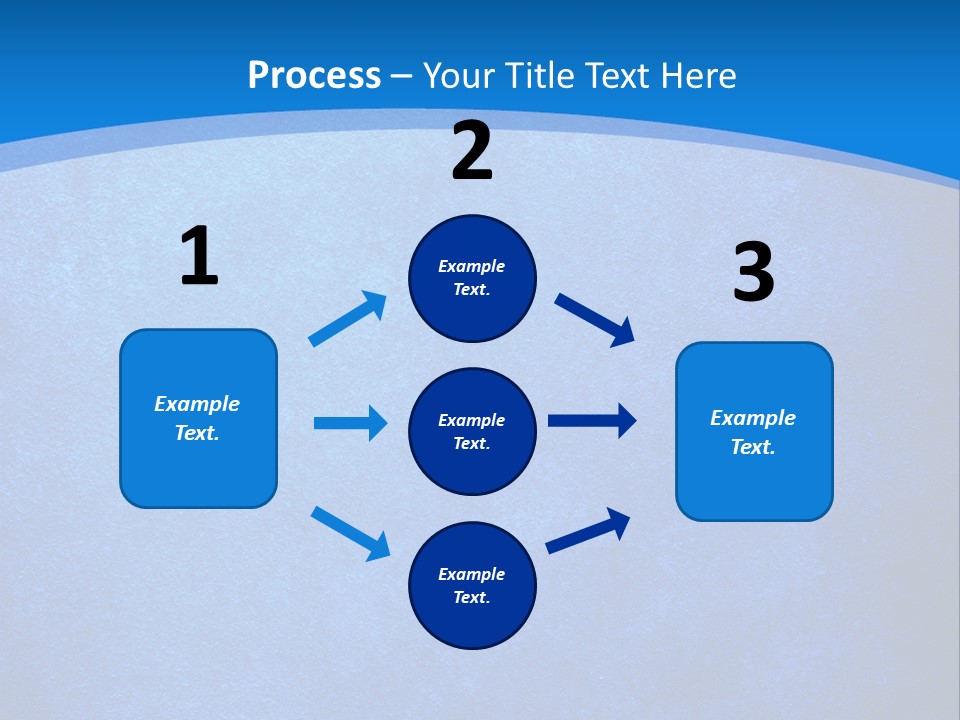 Blue Paint Background PowerPoint Template