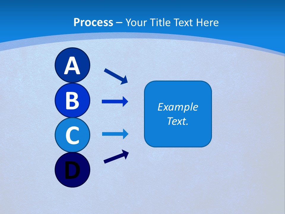 Blue Paint Background PowerPoint Template