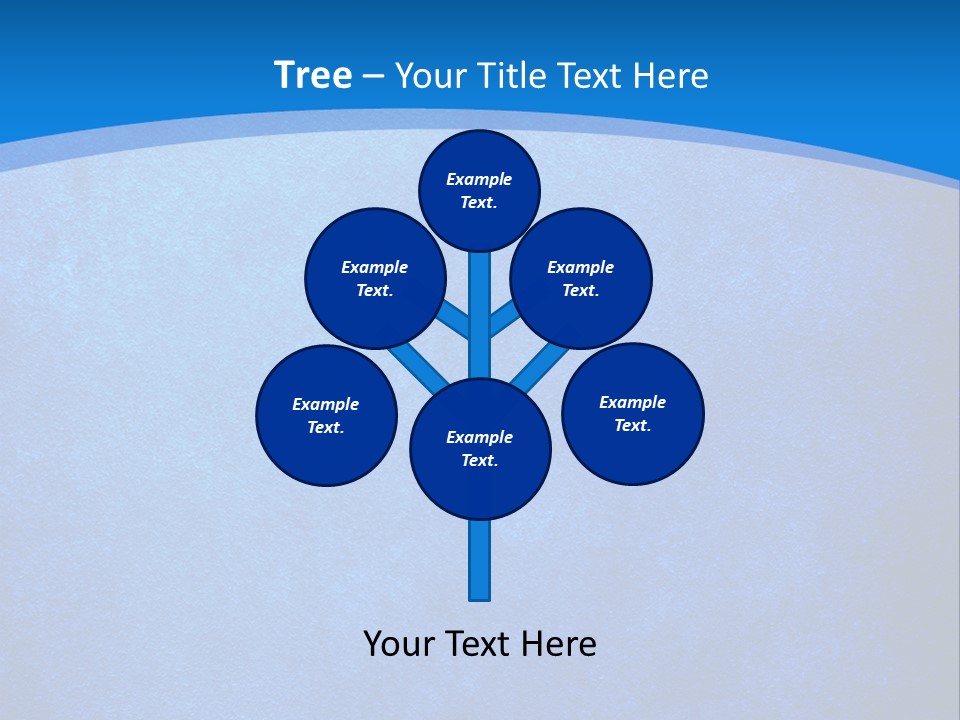 Blue Paint Background PowerPoint Template