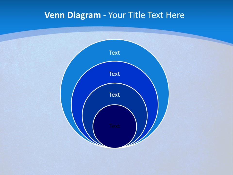 Blue Paint Background PowerPoint Template