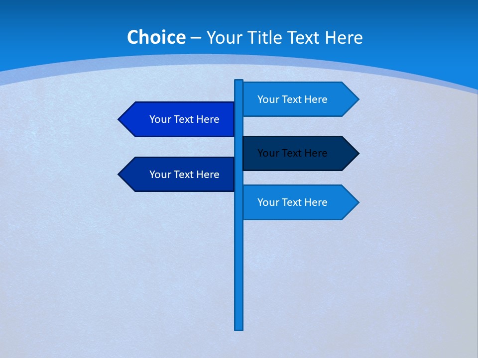 Blue Paint Background PowerPoint Template