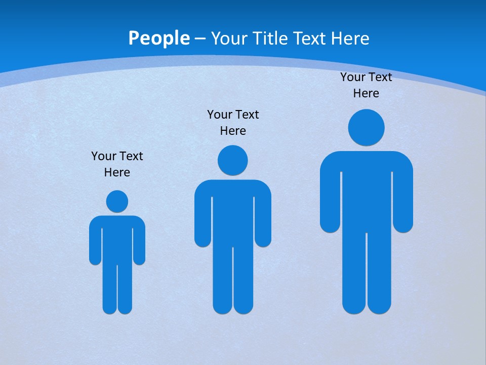 Blue Paint Background PowerPoint Template