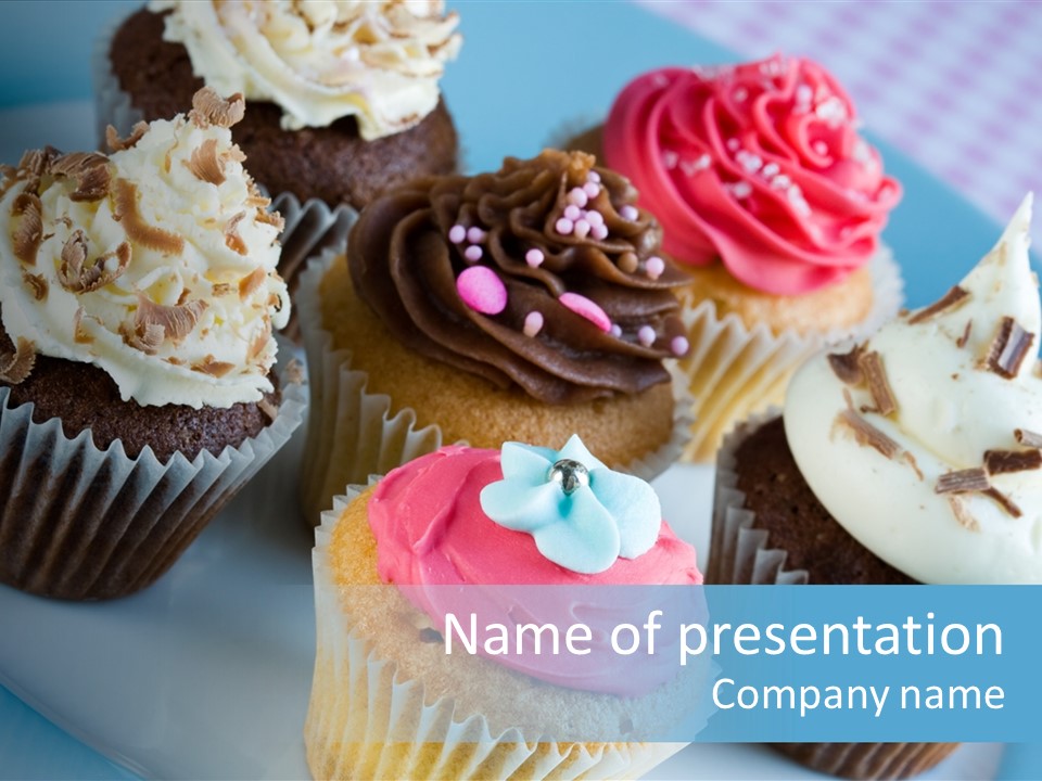 Cupcakes PowerPoint Template