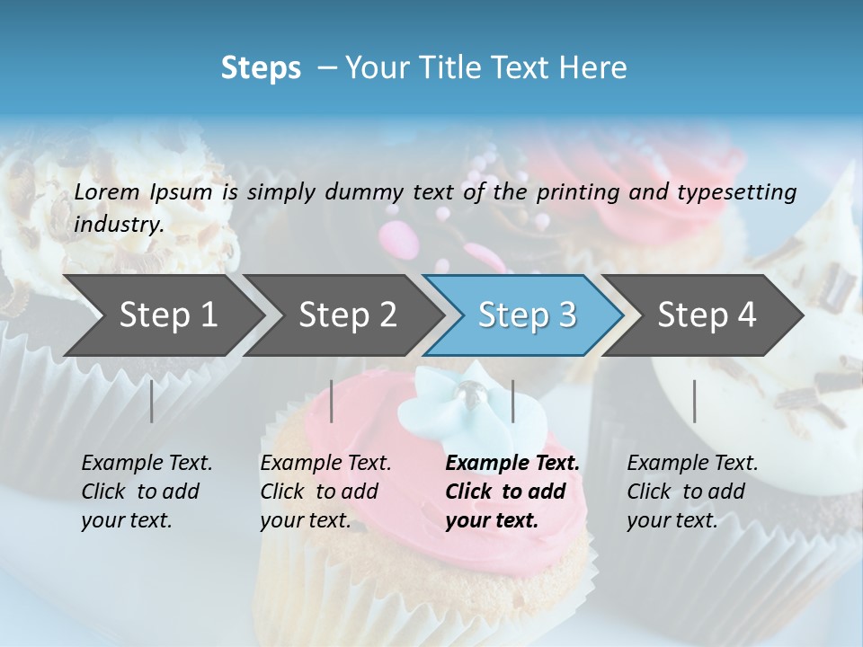 Cupcakes PowerPoint Template