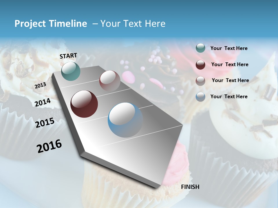 Cupcakes PowerPoint Template