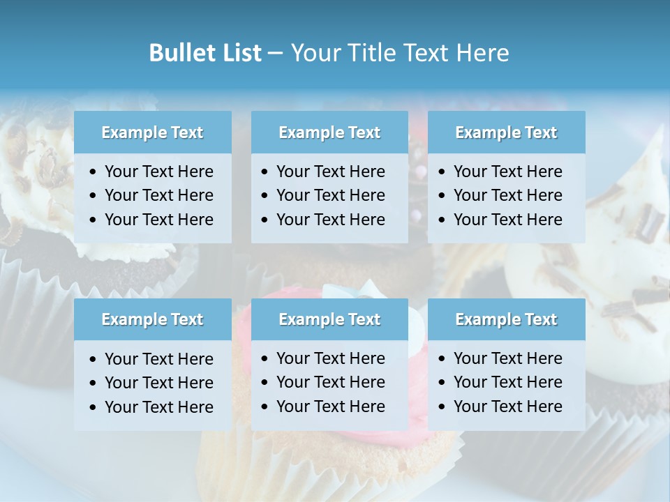 Cupcakes PowerPoint Template