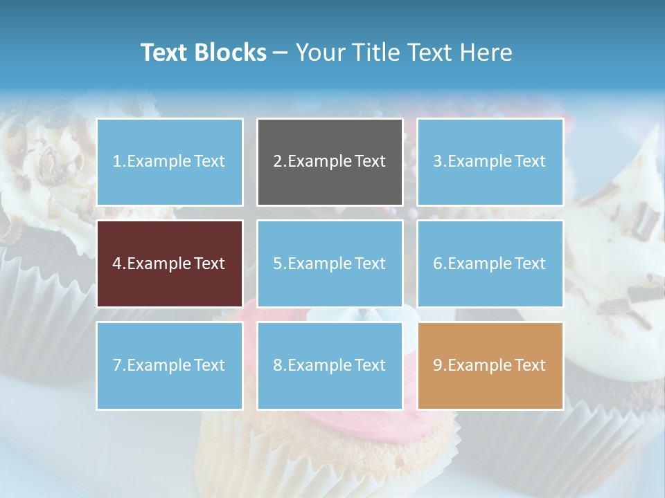 Cupcakes PowerPoint Template