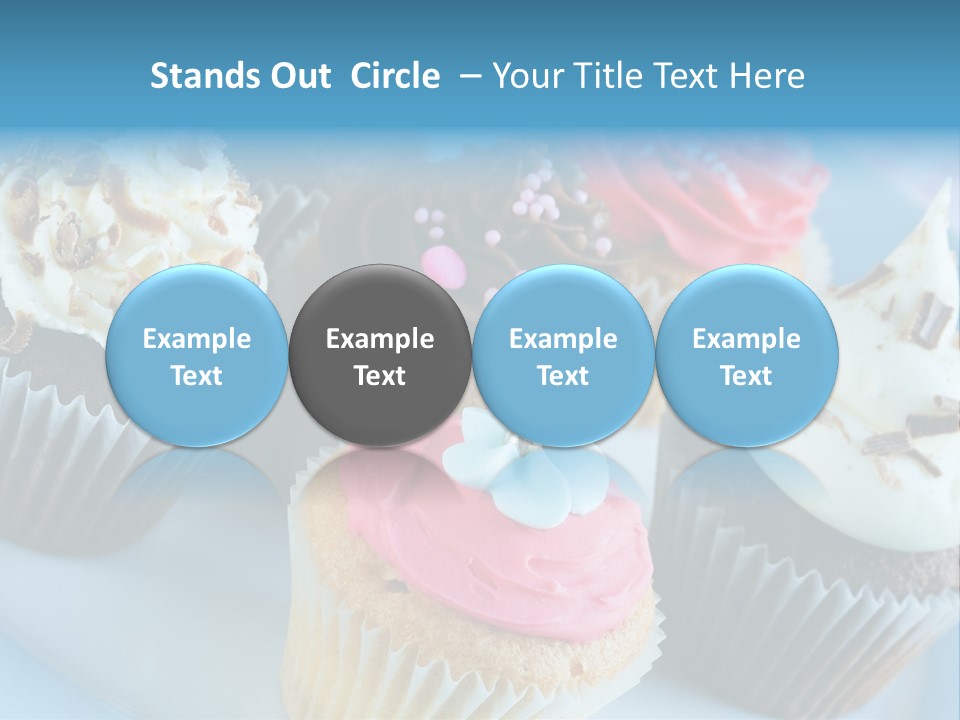 Cupcakes PowerPoint Template