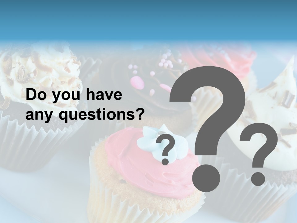 Cupcakes PowerPoint Template