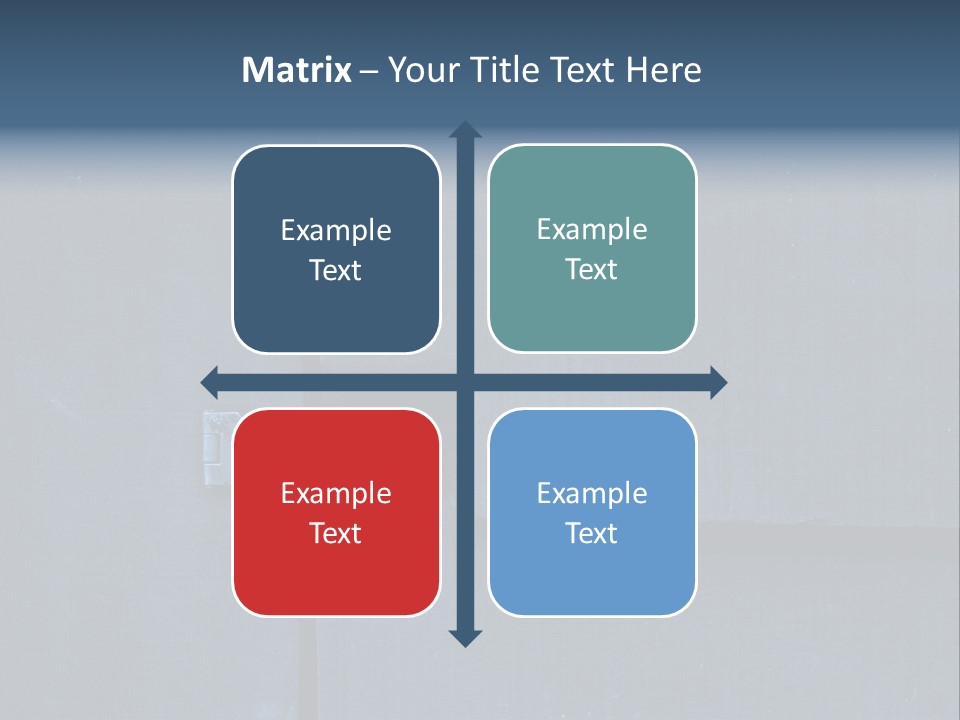 Red Lock On Black Wood Wall PowerPoint Template