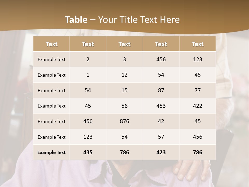 An Elderly Man Sitting In A Wheel Chair Next To A Woman PowerPoint Template