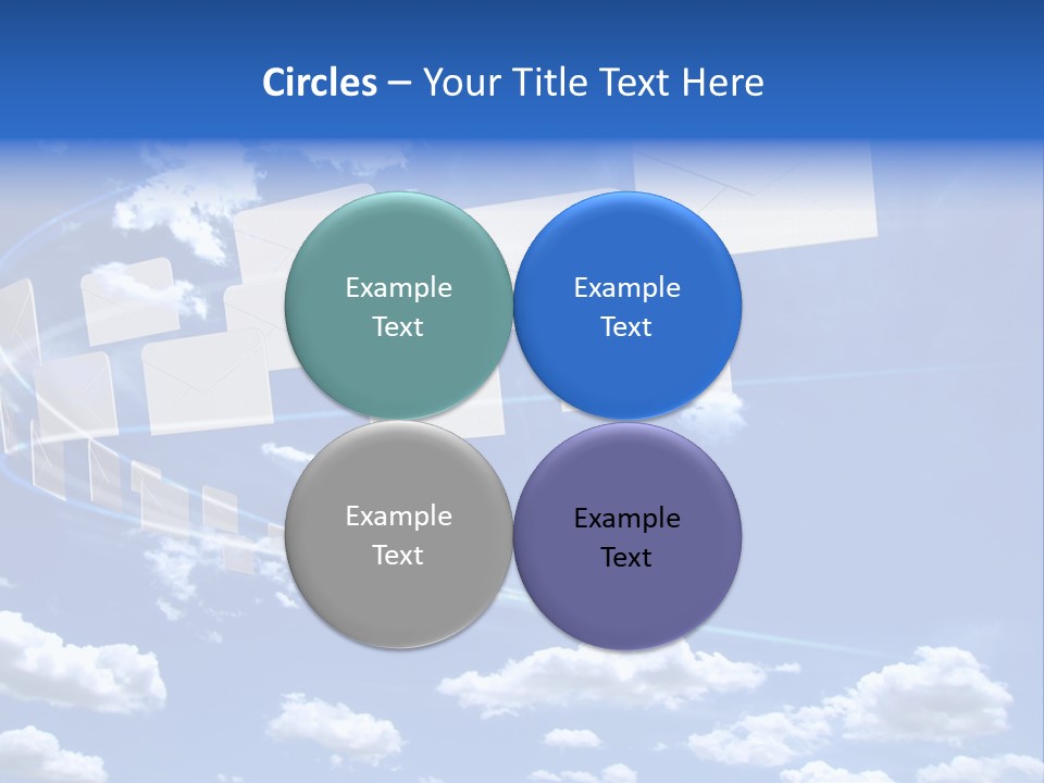 Sky Letter PowerPoint Template